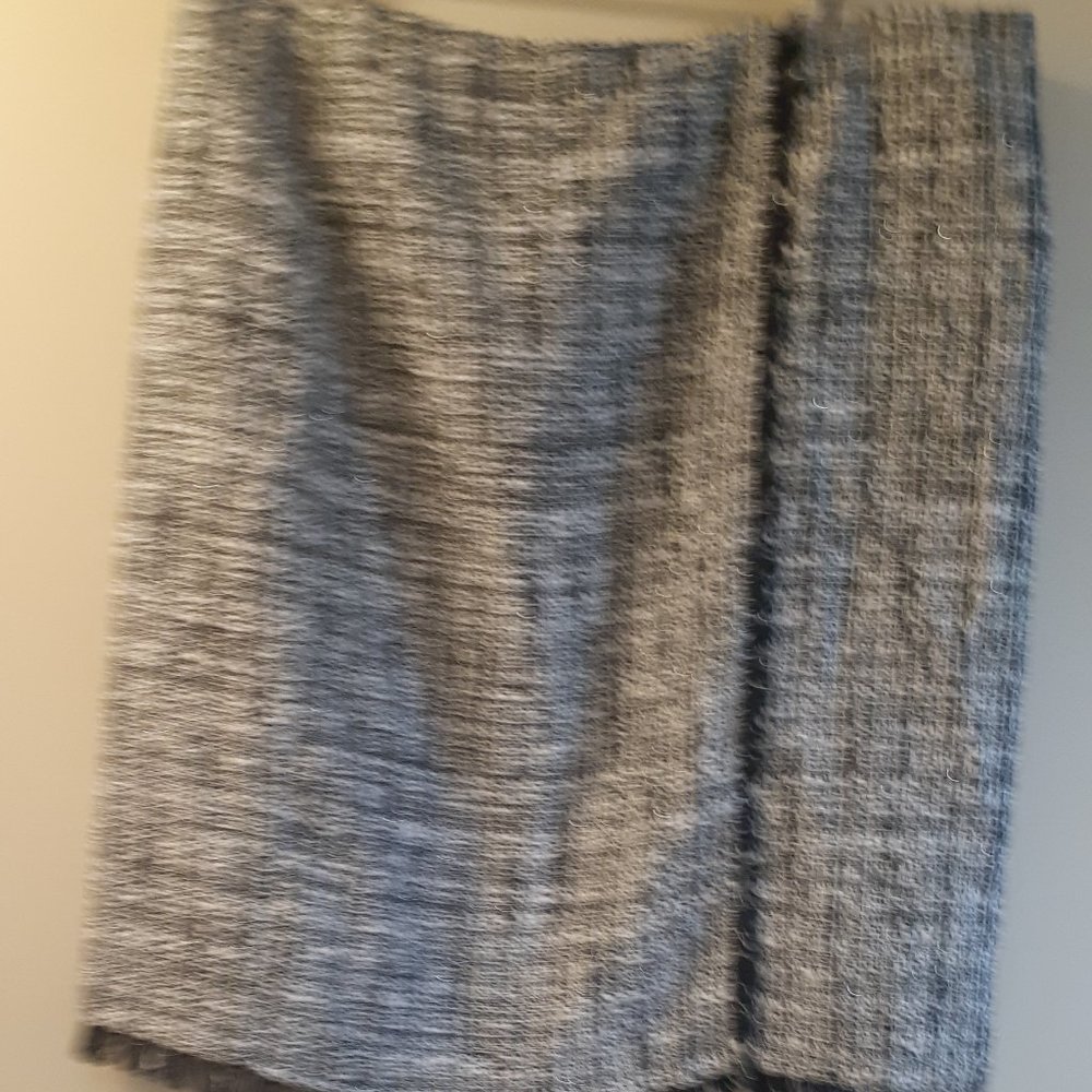 NWOT black and white tweed skirt